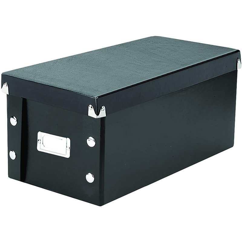 Rebrilliant CD Storage Cardboard Box Set Wayfair ca